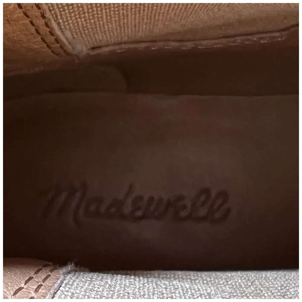 MADEWELL The Ivy Chelsea Women's Size 9.5 Boot Mini Dot Calf Hair Lug Sole MA427